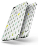 Descending Shades of Green Petals - Skin-kit for the iPhone 8 or 8 Plus