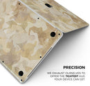 Desert Camouflage V1 - Skin Decal Wrap Kit Compatible with the Apple MacBook Pro, Pro with Touch Bar or Air (11", 12", 13", 15" & 16" - All Versions Available)