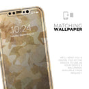 Desert Camouflage V1 - Skin-Kit compatible with the Apple iPhone 13, 13 Pro Max, 13 Mini, 13 Pro, iPhone 12, iPhone 11 (All iPhones Available)