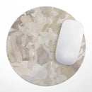 Desert Camouflage V2// WaterProof Rubber Foam Backed Anti-Slip Mouse Pad for Home Work Office or Gaming Computer Desk