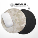 Desert Camouflage V2// WaterProof Rubber Foam Backed Anti-Slip Mouse Pad for Home Work Office or Gaming Computer Desk