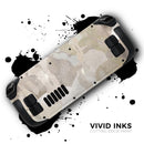 Desert Camouflage V2 // Full Body Skin Decal Wrap Kit for the Steam Deck handheld gaming computer