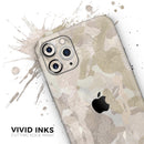 Desert Camouflage V2 - Skin-Kit compatible with the Apple iPhone 13, 13 Pro Max, 13 Mini, 13 Pro, iPhone 12, iPhone 11 (All iPhones Available)