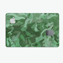 Desert Green Camouflage V2 - Premium Protective Decal Skin-Kit for the Apple Credit Card