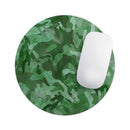 Desert Green Camouflage V2// WaterProof Rubber Foam Backed Anti-Slip Mouse Pad for Home Work Office or Gaming Computer Desk