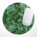 Desert Green Camouflage V2// WaterProof Rubber Foam Backed Anti-Slip Mouse Pad for Home Work Office or Gaming Computer Desk