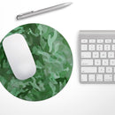 Desert Green Camouflage V2// WaterProof Rubber Foam Backed Anti-Slip Mouse Pad for Home Work Office or Gaming Computer Desk