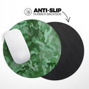 Desert Green Camouflage V2// WaterProof Rubber Foam Backed Anti-Slip Mouse Pad for Home Work Office or Gaming Computer Desk