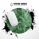 Desert Green Camouflage V2// WaterProof Rubber Foam Backed Anti-Slip Mouse Pad for Home Work Office or Gaming Computer Desk