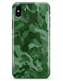 Desert Green Camouflage V2 - iPhone X Clipit Case
