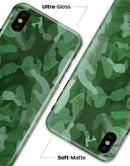 Desert Green Camouflage V2 - iPhone X Clipit Case