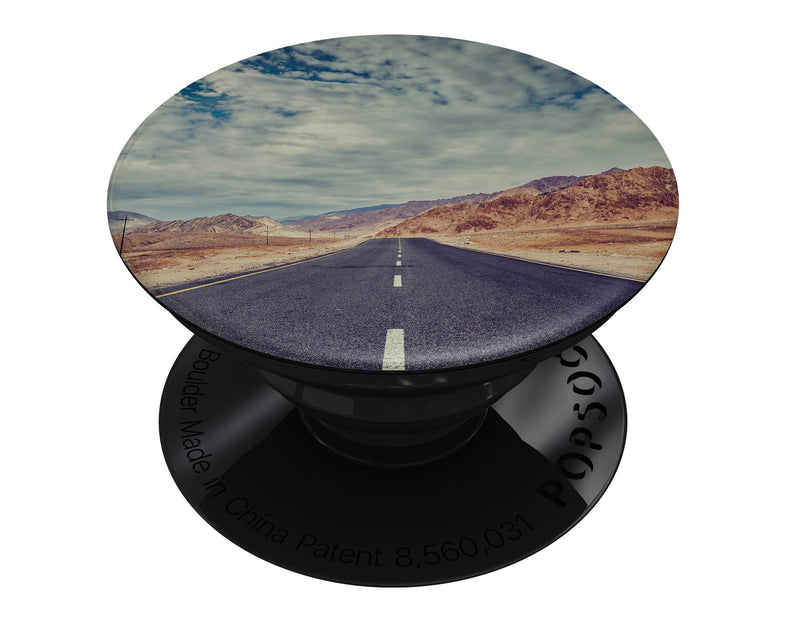 Desert Road - Skin Kit for PopSockets and other Smartphone Extendable Grips & Stands