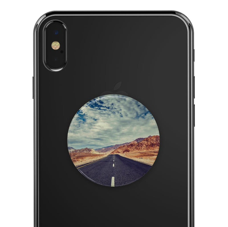 Desert Road - Skin Kit for PopSockets and other Smartphone Extendable Grips & Stands