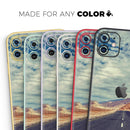 Desert Road - Skin-Kit compatible with the Apple iPhone 13, 13 Pro Max, 13 Mini, 13 Pro, iPhone 12, iPhone 11 (All iPhones Available)