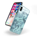 Desert Sea Camouflage V2 - iPhone X Swappable Hybrid Case