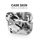 Desert Snow Camouflage V2 - Full Body Skin Decal Wrap Kit for the Wireless Bluetooth Apple Airpods Pro, AirPods Gen 1 or Gen 2 with Wireless Charging