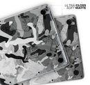 Desert Snow Camouflage V2 // Skin Decal Wrap Kit Compatible with the Apple MacBook Pro, Pro with Touch Bar or Air (11, 12, 13, 15 & 16" - All Versions Available)