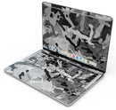 Desert Snow Camouflage V2 // Skin Decal Wrap Kit Compatible with the Apple MacBook Pro, Pro with Touch Bar or Air (11, 12, 13, 15 & 16" - All Versions Available)