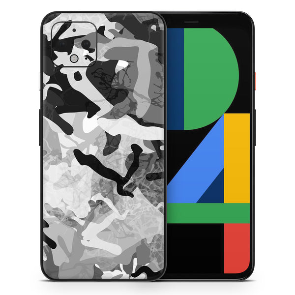 Desert Snow Camouflage V2 - Full Body Skin Decal Wrap Kit for Google Pixel