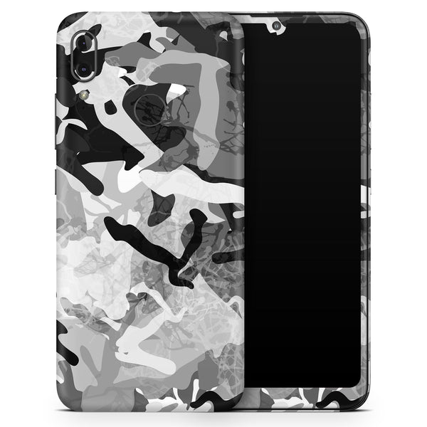 Desert Snow Camouflage V2 - Full Body Skin Decal Wrap Kit for Motorola Phones