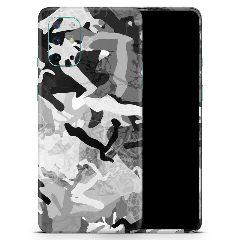 Desert Snow Camouflage V2 - Full Body Skin Decal Wrap Kit for OnePlus Phones