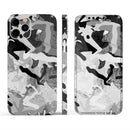 Desert Snow Camouflage V2 // Full-Body Skin Decal Wrap Cover for Apple iPhone 15, 14, 13, Pro, Pro Max, Mini, XR, XS, SE (All Models)