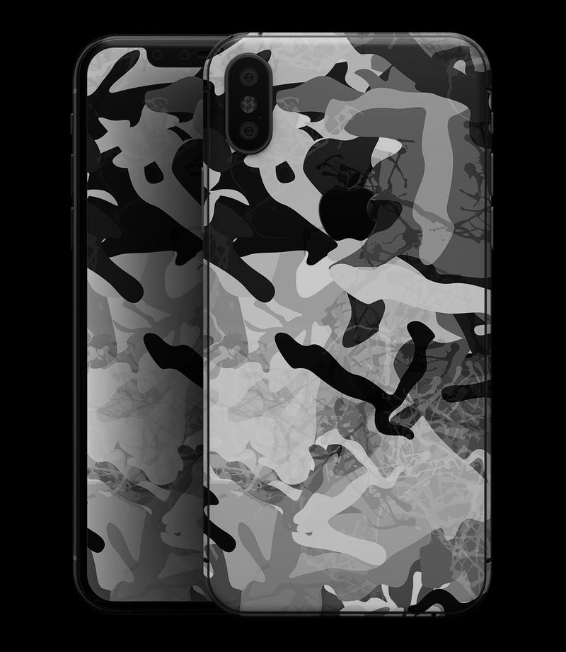 Desert Snow Camouflage V2 - iPhone XS MAX, XS/X, 8/8+, 7/7+, 5/5S/SE Skin-Kit (All iPhones Available)