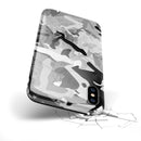 Desert Snow Camouflage V2 - iPhone X Swappable Hybrid Case