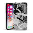 Desert Snow Camouflage V2 - iPhone X Swappable Hybrid Case