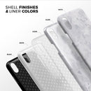 Desert Winter Camouflage V3 - iPhone X Swappable Hybrid Case