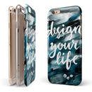 Design your Life iPhone 6/6s or 6/6s Plus 2-Piece Hybrid INK-Fuzed Case