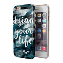 Design your Life iPhone 6/6s or 6/6s Plus 2-Piece Hybrid INK-Fuzed Case
