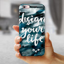 Design your Life iPhone 6/6s or 6/6s Plus 2-Piece Hybrid INK-Fuzed Case