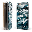 Design your Life iPhone 6/6s or 6/6s Plus 2-Piece Hybrid INK-Fuzed Case