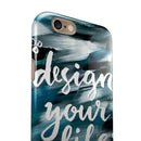 Design your Life iPhone 6/6s or 6/6s Plus 2-Piece Hybrid INK-Fuzed Case