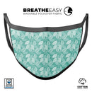 Digital Paper - Watermelon Cocktail-08 - Made in USA Mouth Cover Unisex Anti-Dust Cotton Blend Reusable & Washable Face Mask with Adjustable Sizing for Adult or Child