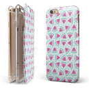 Digital Paper - Watermelon Cocktail-09 iPhone 6/6s or 6/6s Plus 2-Piece Hybrid INK-Fuzed Case