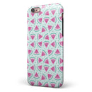 Digital Paper - Watermelon Cocktail-09 iPhone 6/6s or 6/6s Plus 2-Piece Hybrid INK-Fuzed Case