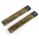 Dirt Covered Golden Plate - Premium Decal Protective Skin-Wrap Sticker compatible with the Juul Labs vaping device