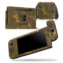 Dirt Covered Golden Plate - Vinyl Skin Wrap for Nintendo Switch 2, OLED, Lite, Pro Controller, Wii & Classic Handhelds