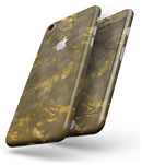Dirt Covered Golden Plate - Skin-kit for the iPhone 8 or 8 Plus