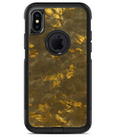 Dirt Covered Golden Plate - iPhone X OtterBox Case & Skin Kits