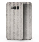 Disappearing Black and White Verticle Stripes - Samsung Galaxy S8 Full-Body Skin Kit