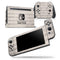Disappearing Black and White Verticle Stripes - Skin Wrap Decal for Nintendo Switch Lite Console & Dock - 3DS XL - 2DS - Pro - DSi - Wii - Joy-Con Gaming Controller