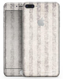 Disappearing Black and White Verticle Stripes - Skin-kit for the iPhone 8 or 8 Plus