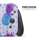 Disco Pineapple // Skin Decal Wrap Kit for Nintendo Switch Console & Dock, Joy-Cons, Pro Controller, Lite, 3DS XL, 2DS XL, DSi, or Wii - Vinyl Skin Wrap for Nintendo Switch 2, OLED, Lite, Pro Controller, Wii & Classic Handhelds