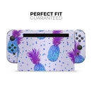 Disco Pineapple // Skin Decal Wrap Kit for Nintendo Switch Console & Dock, Joy-Cons, Pro Controller, Lite, 3DS XL, 2DS XL, DSi, or Wii - Vinyl Skin Wrap for Nintendo Switch 2, OLED, Lite, Pro Controller, Wii & Classic Handhelds