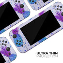 Disco Pineapple // Skin Decal Wrap Kit for Nintendo Switch Console & Dock, Joy-Cons, Pro Controller, Lite, 3DS XL, 2DS XL, DSi, or Wii - Vinyl Skin Wrap for Nintendo Switch 2, OLED, Lite, Pro Controller, Wii & Classic Handhelds