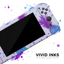 Disco Pineapple // Skin Decal Wrap Kit for Nintendo Switch Console & Dock, Joy-Cons, Pro Controller, Lite, 3DS XL, 2DS XL, DSi, or Wii - Vinyl Skin Wrap for Nintendo Switch 2, OLED, Lite, Pro Controller, Wii & Classic Handhelds