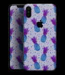 Disco Pineapple - iPhone XS MAX, XS/X, 8/8+, 7/7+, 5/5S/SE Skin-Kit (All iPhones Available)